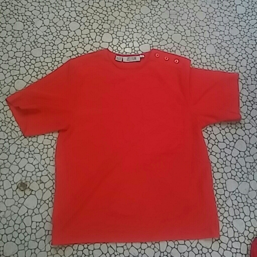 Josephine orange blouse